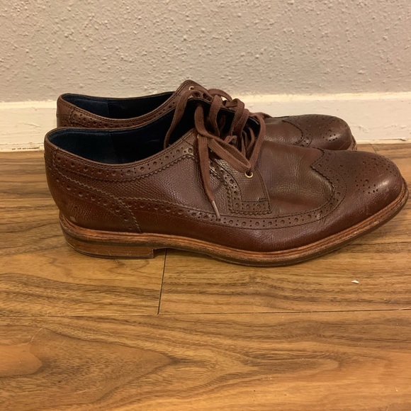 Cole Haan brown shoes size 9 for men. - Picture 4 of 7